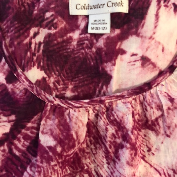 Coldwater creek sleeveless top - Picture 4 of 6